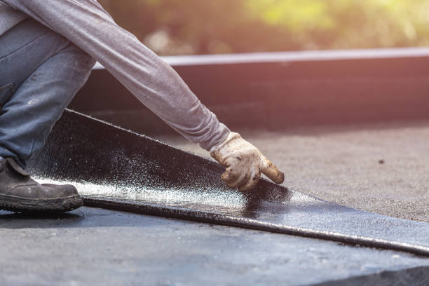 Professional Crawl Space Encapsulation technician working in Sellersville, PA